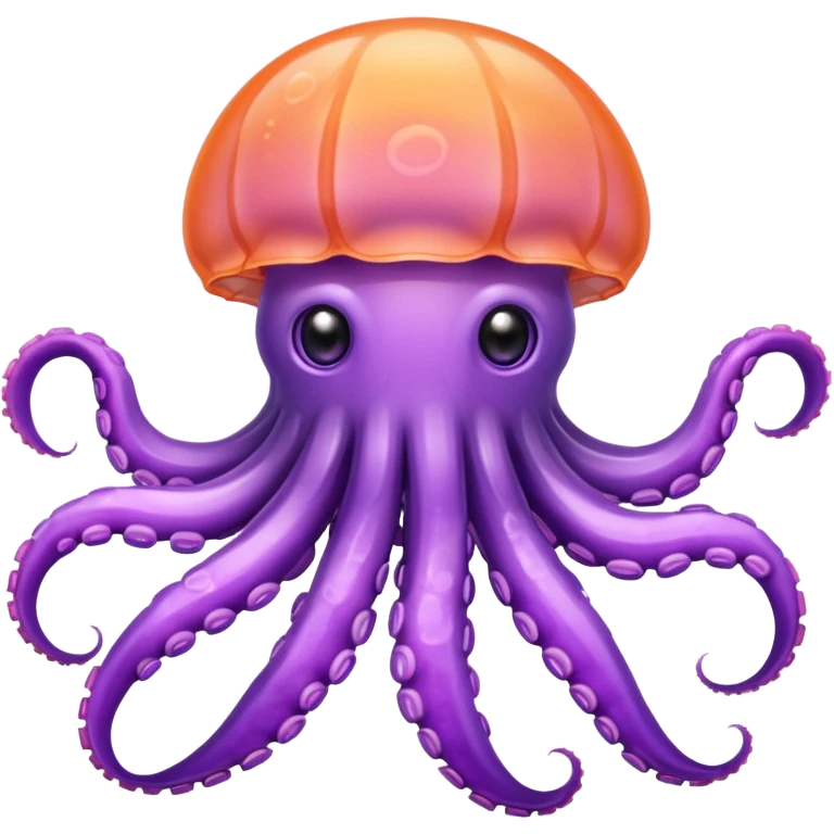 jelly-fish-prawn-squid-octopus emoji