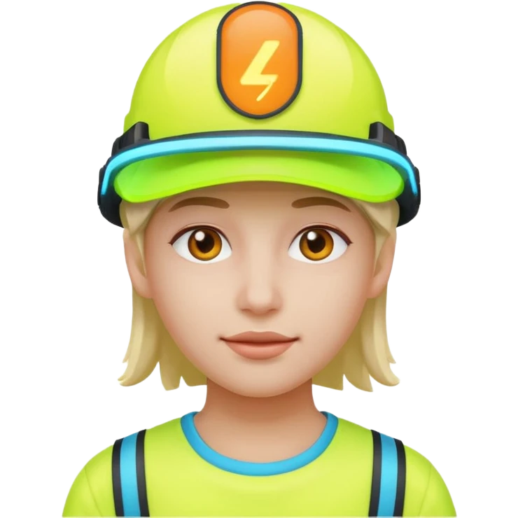 Neon Visor Gamer emoji