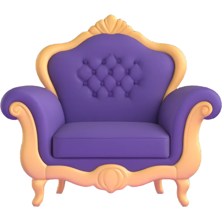 elegant furniture bazaar logo for Мебельный Базар store emoji