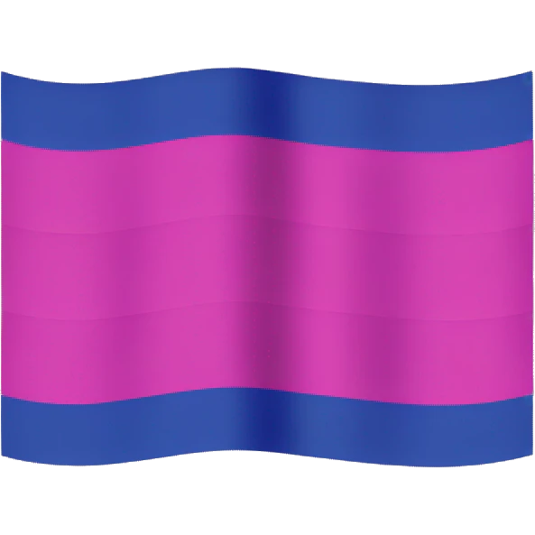 Bi sexual flag emoji