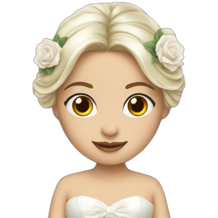 Silk wedding emoji