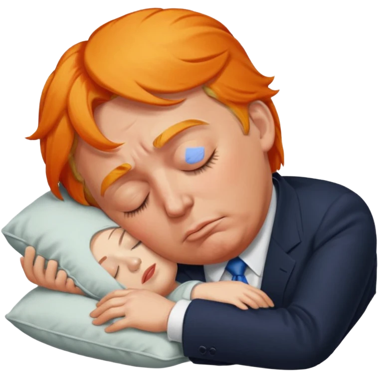 Trump qui dort emoji