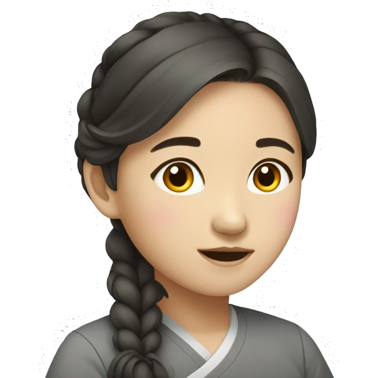 Korean girl emoji