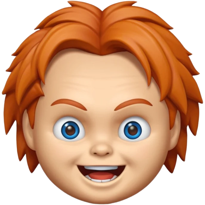 Un emojin de chuky emoji