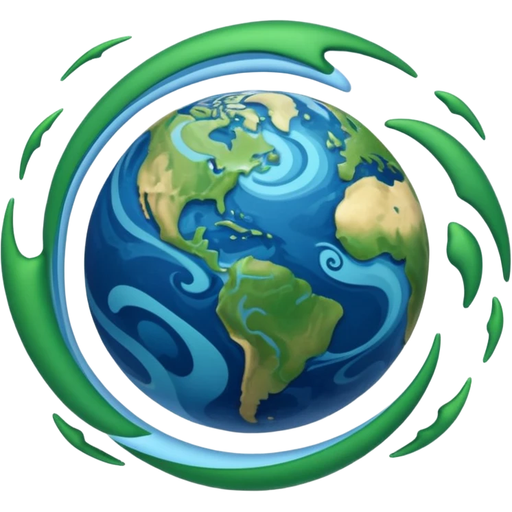 earth rotating emoji