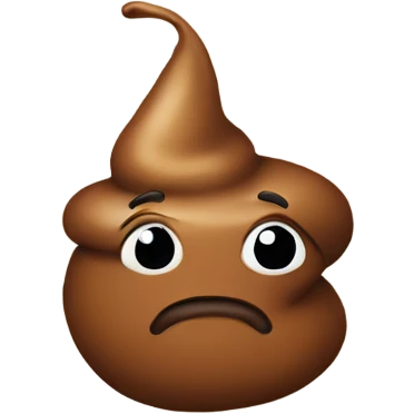 Poop with a bow  emoji
