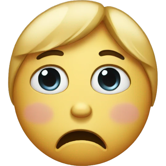Very sad crying emoji emoji