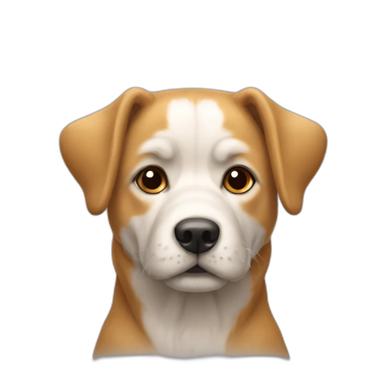 Chien sur âne sur chat emoji