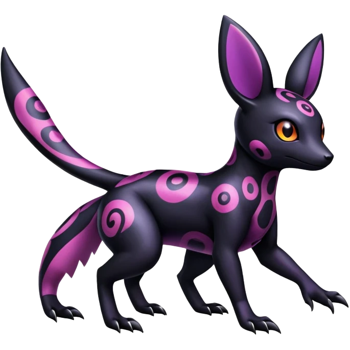 Salandit-Noibat-Umbreon-Hybrid (Full body) emoji