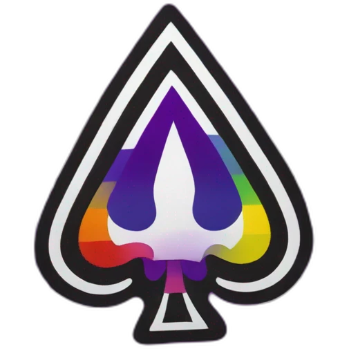 Ace pride flag emoji