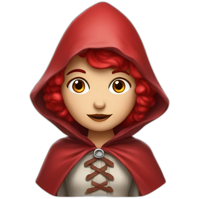 petit chaperon rouge emoji