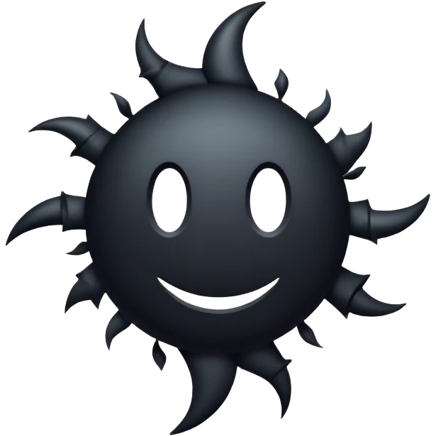 chaos dark symbol emoji