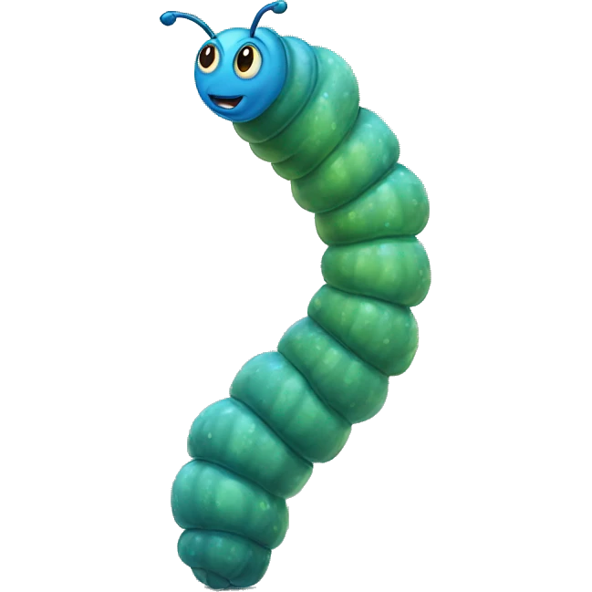absolem blue catepillar emoji