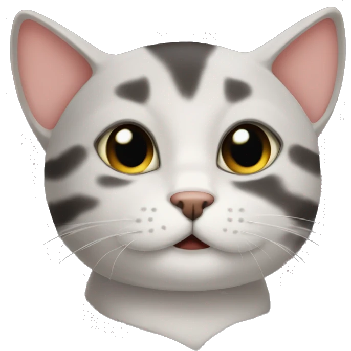 Sphnx cat saying i love you emoji