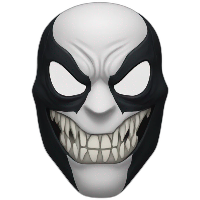 venom mask emoji