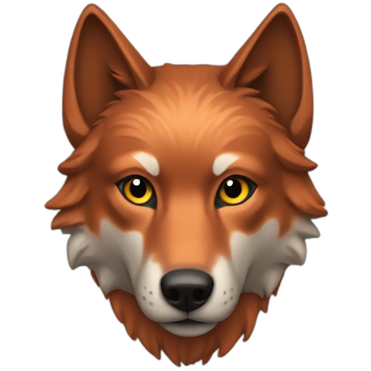 Copper Wolf emoji