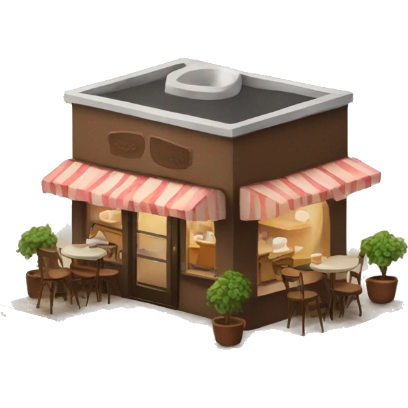 Cozy Coffee shop emoji