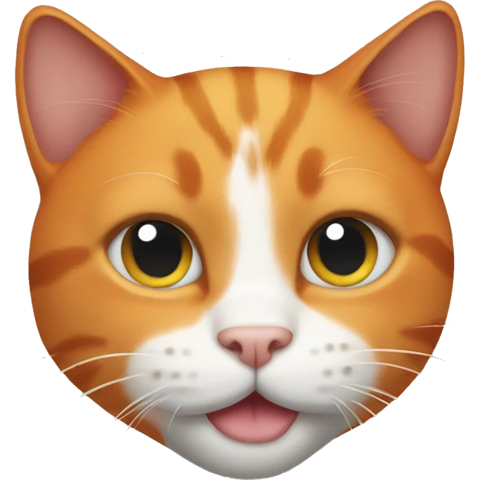 Orange cat  emoji