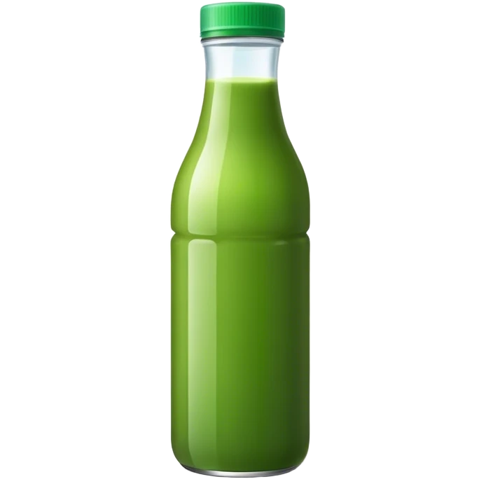 Green juice bottled emoji