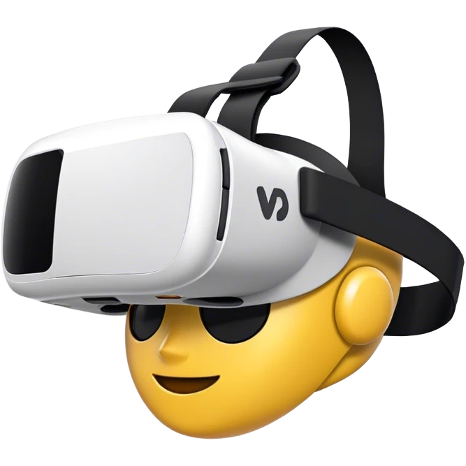 Meta quest 3s vr headset emoji