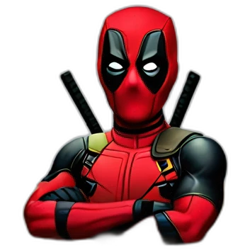 Deadpool in a Box emoji