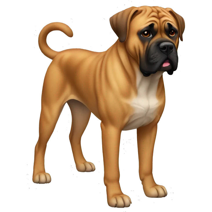 Bullmastiff Dog Breed Full Body emoji