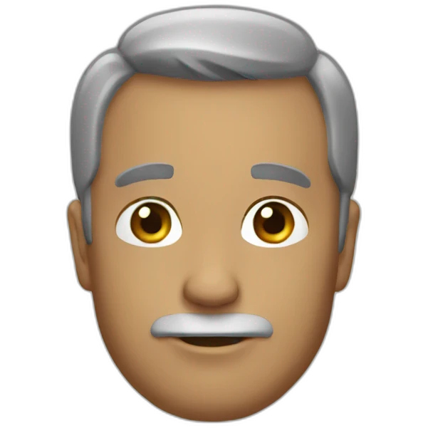 Une pierre emoji