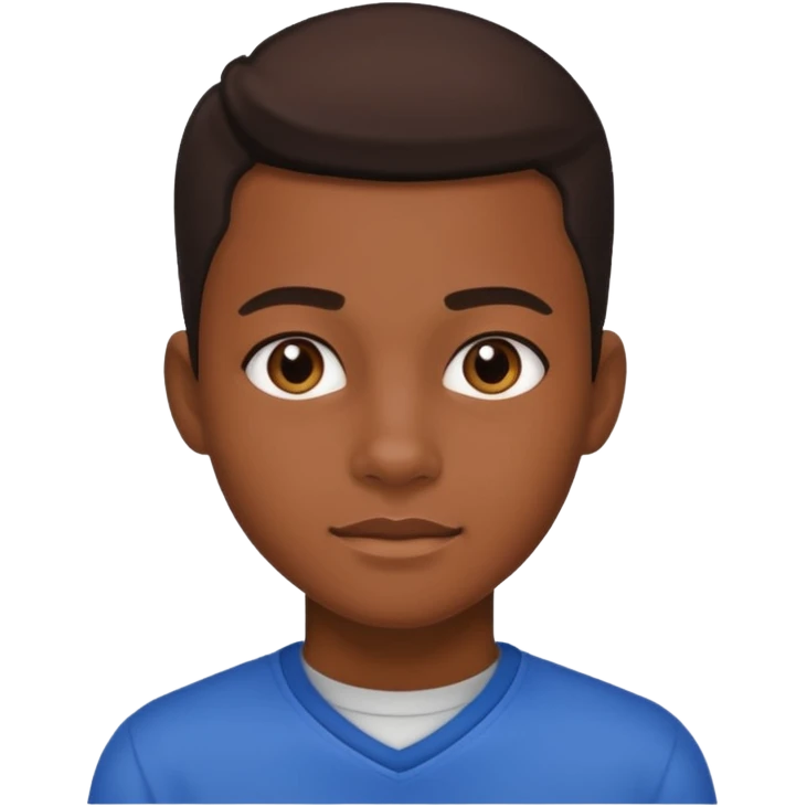 American black highschool student emoji