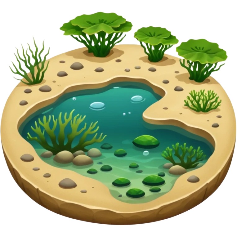 Tide pool emoji