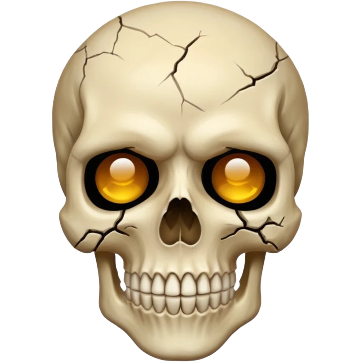 caution skull emoji