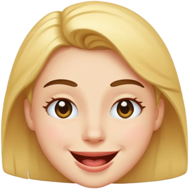 happy with a wink emoji