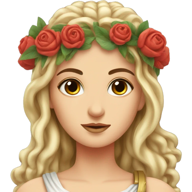 Greek goddess Persephone  emoji