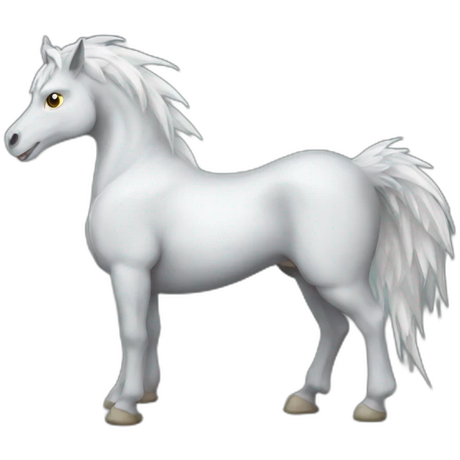 Dragon horse emoji