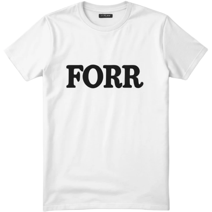 MAGLIETTA CON SCRITTO "FOR SIMPY" emoji