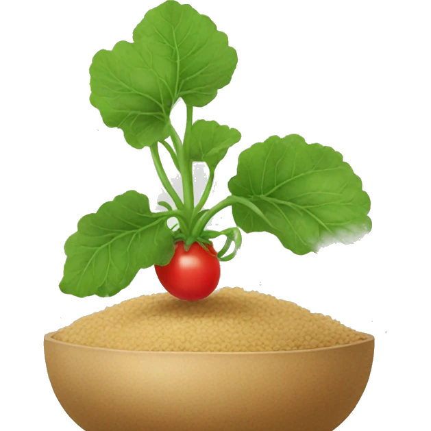 raddish emoji