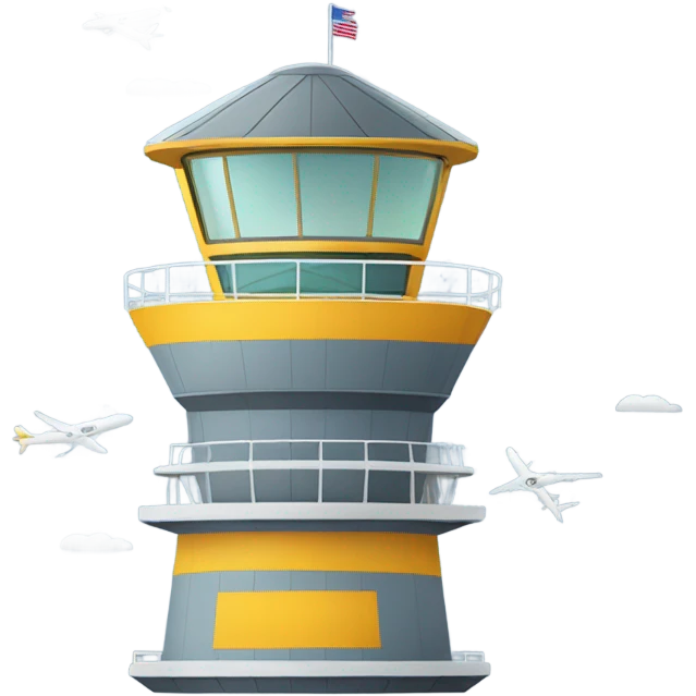 air traffic control tower emoji
