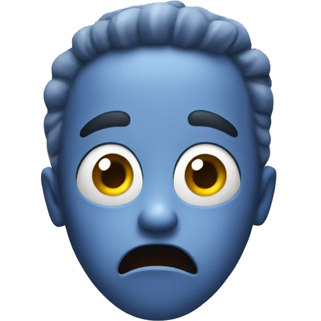Shocked face emoji
