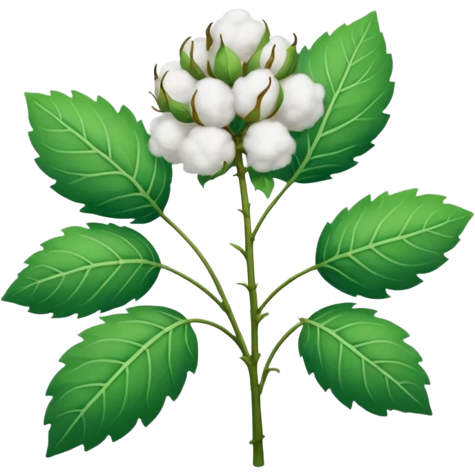 cotten plant emoji