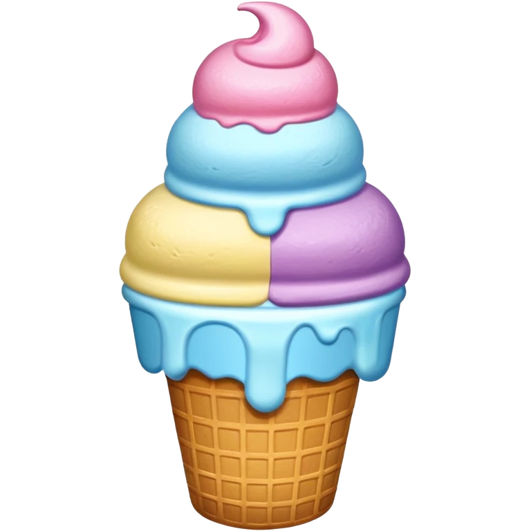 12 scoop ice cream emoji