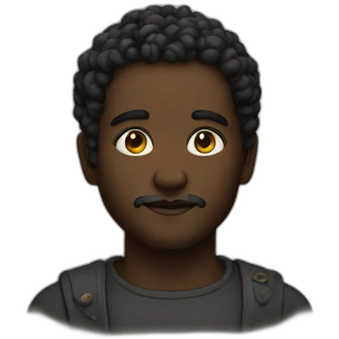 black-god emoji