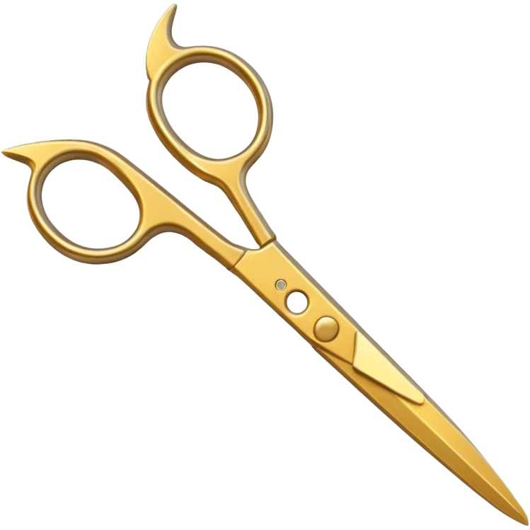 golden scissors emoji