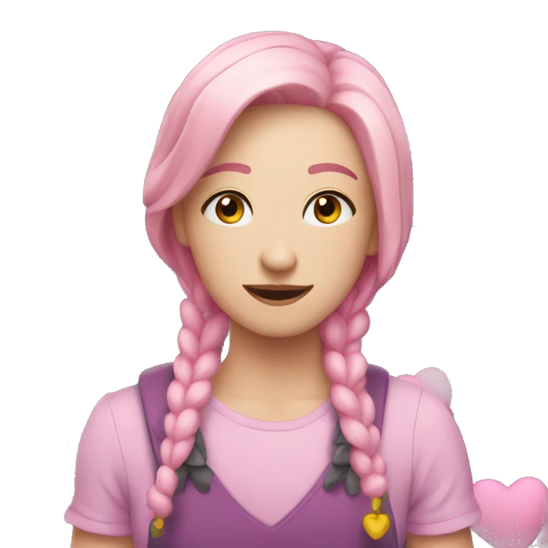 Cuore rosa emoji