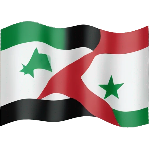 Independent Syria flag emoji