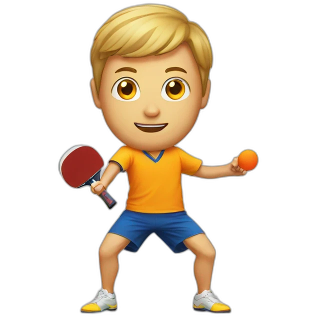 Table tennis emoji