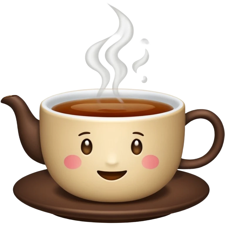 iPhone emoji icon of Pu-erh tea emoji