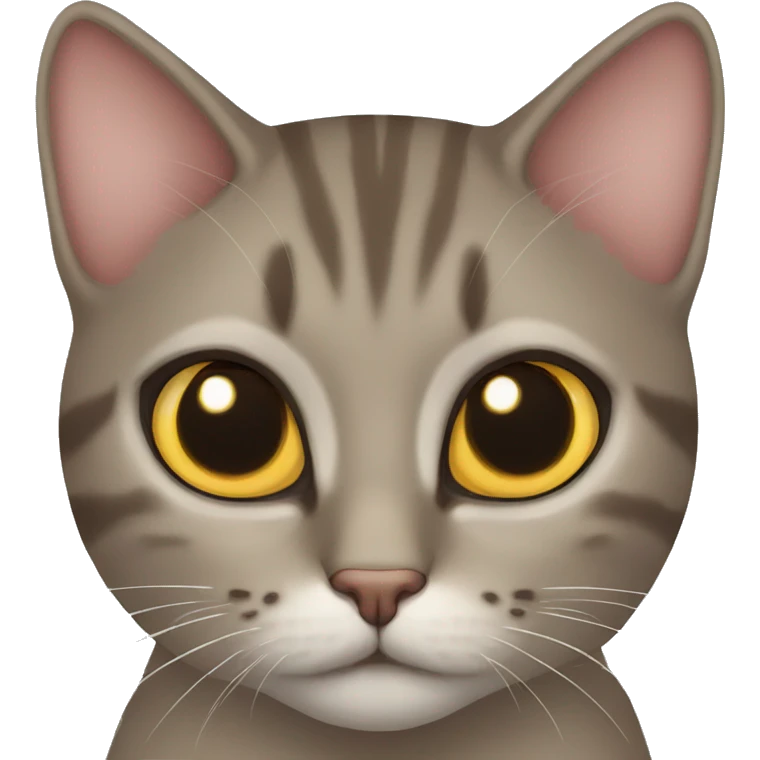 Gato con ojos de corazon  emoji