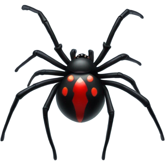 Head black widow  emoji