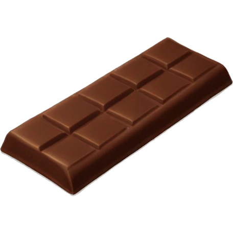 chocolate bar emoji