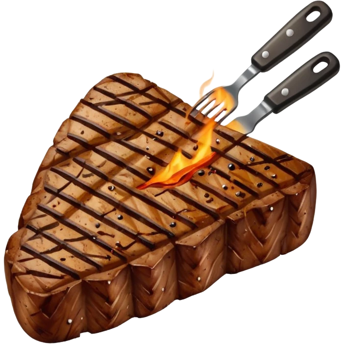 dejándole la carne emoji