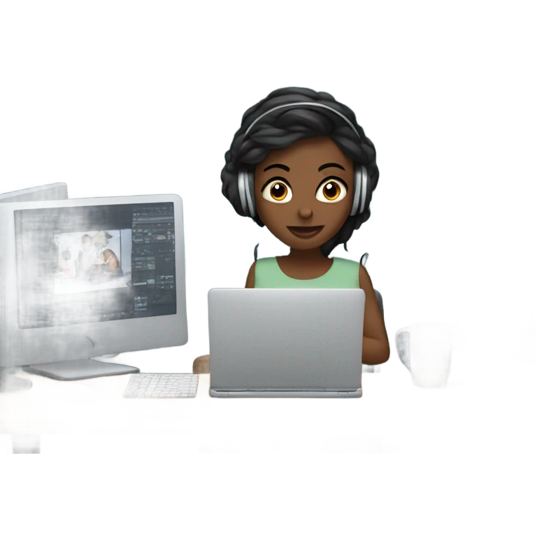 video editor woman  emoji